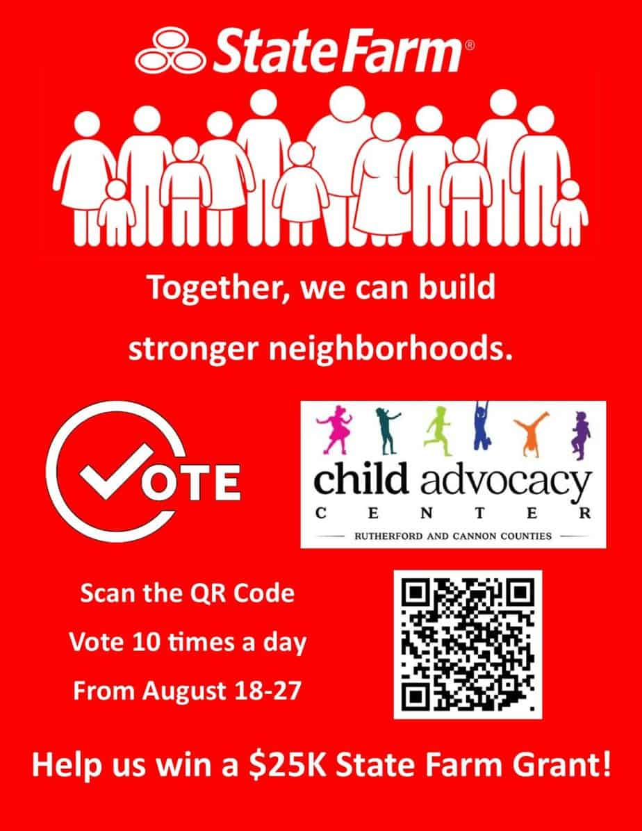 Child Advocacy Center selected as a Top 200 Finalist in State Farm